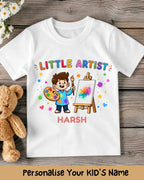 Little Artist Custom Kids Name Tee Swiftsoul 