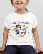 Little Artist Custom Kids Name Tee Swiftsoul 