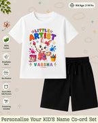 Little Artist Theme Kid Co-ord Set Swiftsoul