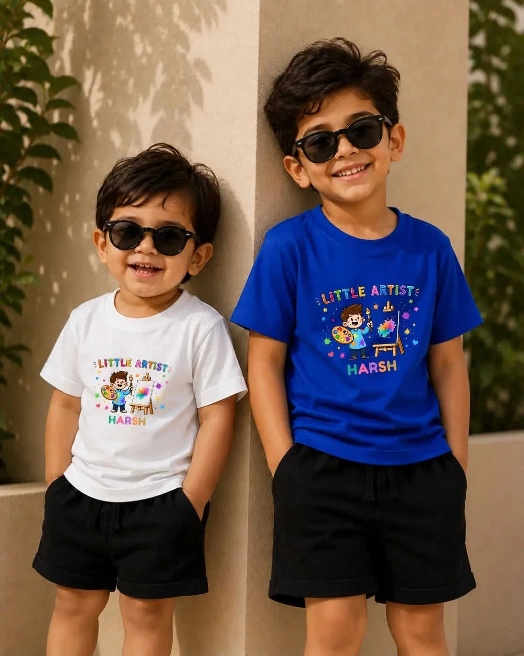 Little Artist Theme Kid Co-ord Set Swiftsoul