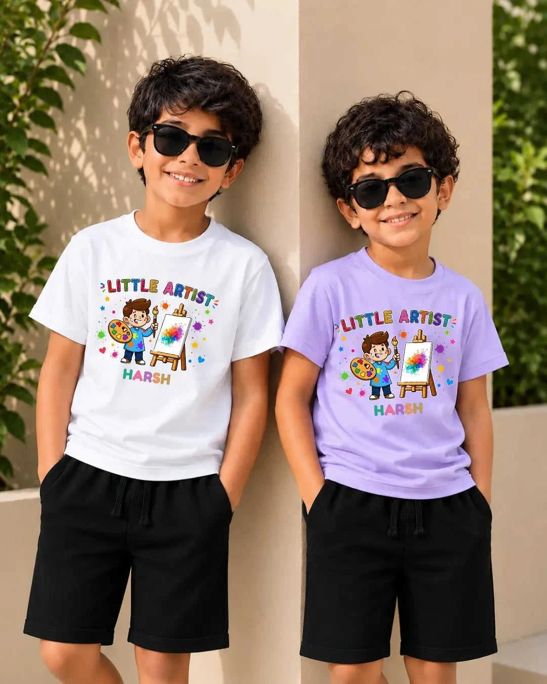 Little Artist Theme Kid Co-ord Set Swiftsoul