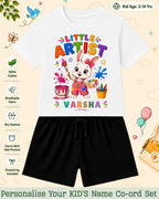 Little Artist Theme Kid Co-ord Set Swiftsoul