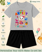 Little Artist Theme Kid Co-ord Set Swiftsoul