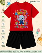 Little Artist Theme Kid Co-ord Set Swiftsoul
