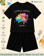 Little Artist Theme Kid Co-ord Set Swiftsoul