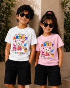 Little Artist Theme Kid Co-ord Set Swiftsoul