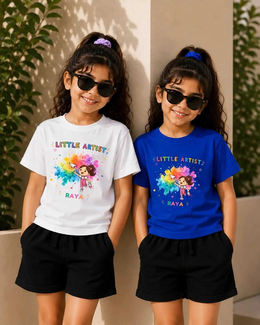 Little Artist Theme Kid Co-ord Set Swiftsoul