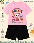 Little Artist Theme Kid Co-ord Set Swiftsoul