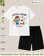 Little Artist Theme Kid Co-ord Set Swiftsoul