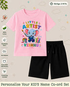 Little Artist Theme Kid Co-ord Set Swiftsoul
