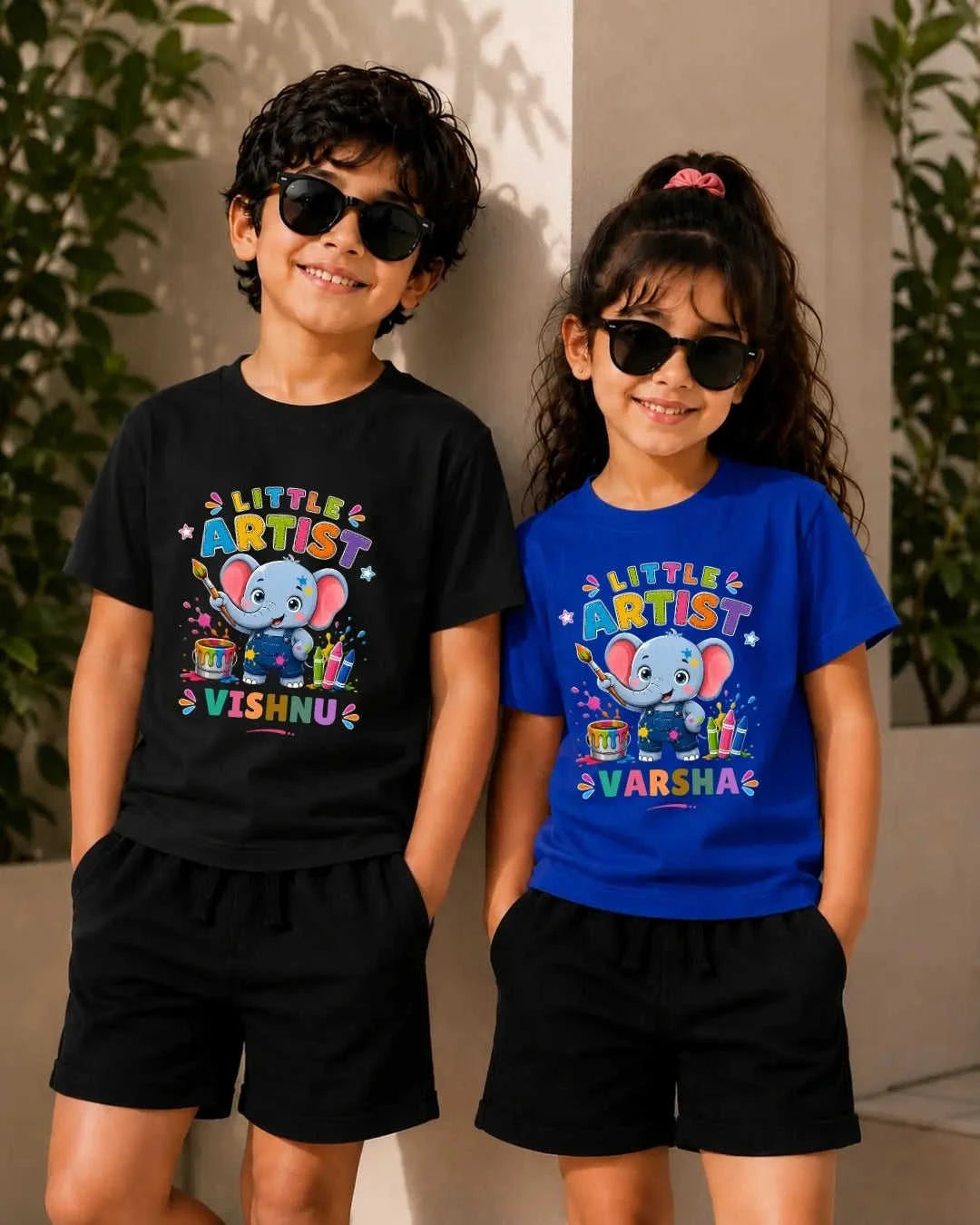 Little Artist Theme Kid Co-ord Set Swiftsoul