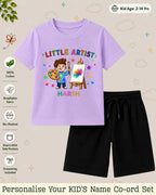 Little Artist Theme Kid Co-ord Set Swiftsoul