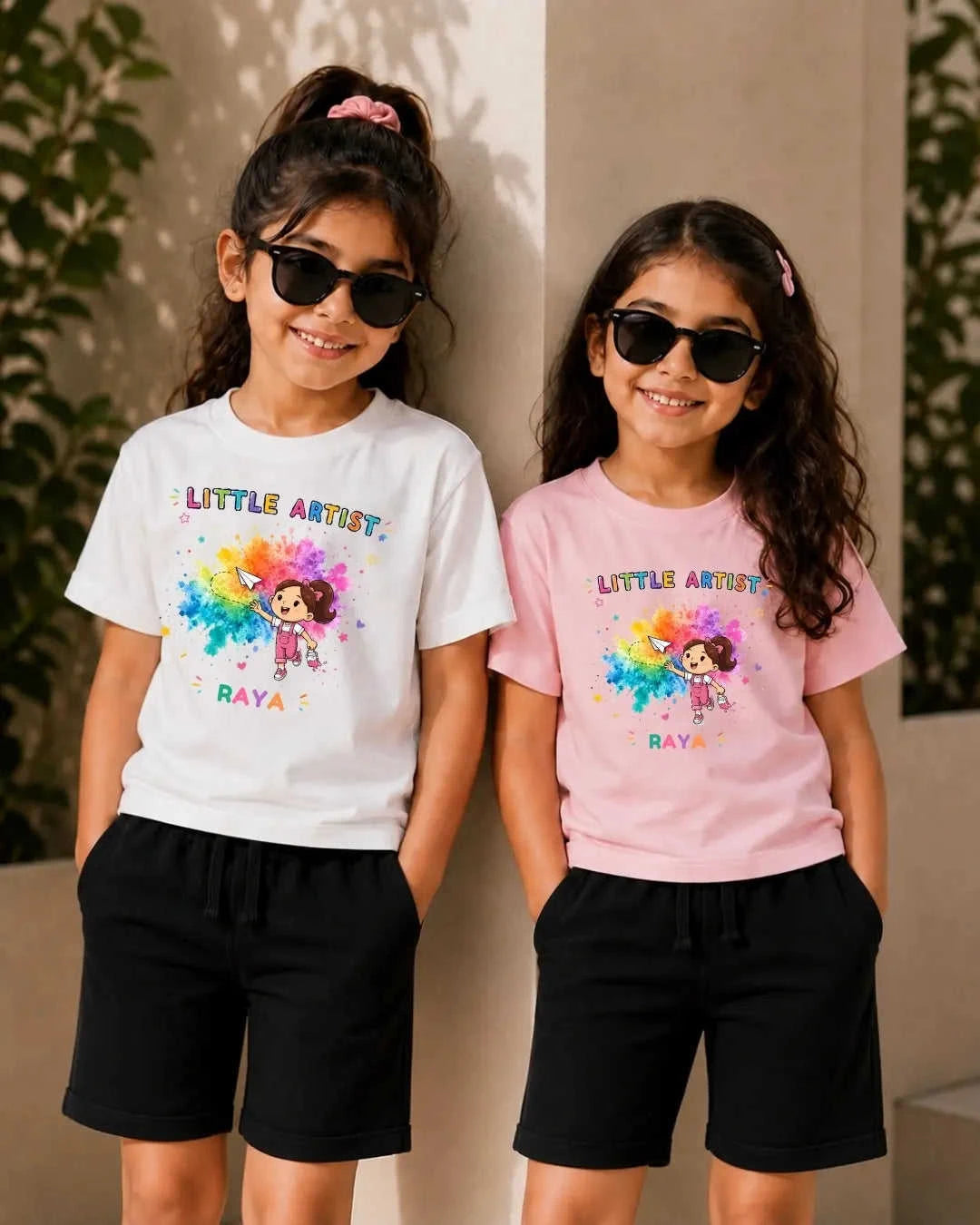 Little Artist Theme Kid Co-ord Set Swiftsoul