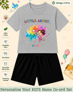 Little Artist Theme Kid Co-ord Set Swiftsoul