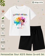 Little Artist Theme Kid Co-ord Set Swiftsoul