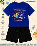 Little Artist Theme Kid Co-ord Set Swiftsoul