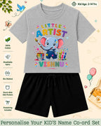 Little Artist Theme Kid Co-ord Set Swiftsoul