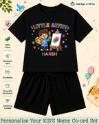 Little Artist Theme Kid's Co-ord Set Swiftsoul