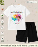 Little Artist Theme Kid's Co-ord Set Swiftsoul