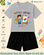 Little Artist Theme Kid's Co-ord Set Swiftsoul