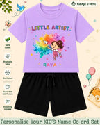 Little Artist Theme Kid's Co-ord Set Swiftsoul