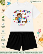 Little Artist Theme Kid's Co-ord Set Swiftsoul