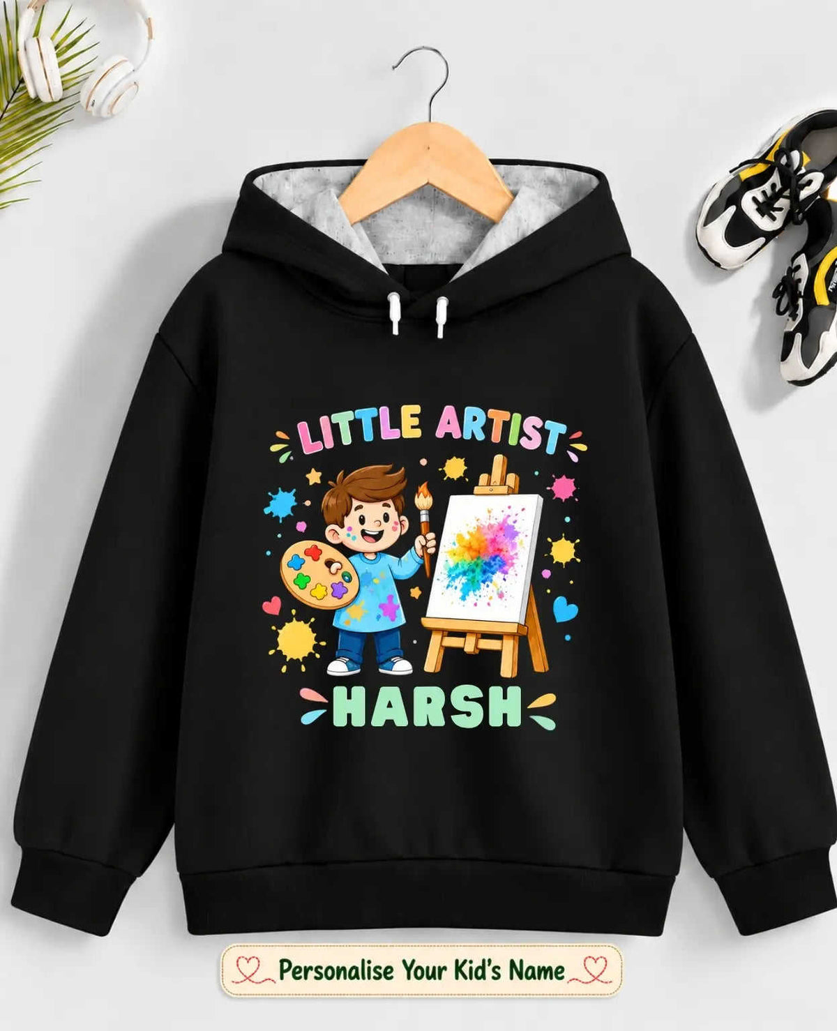 Little Artistian Kid Cotton Tshirt & Hoodie Swiftsoul