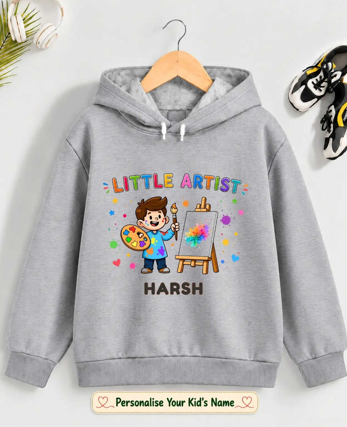 Little Artistian Kid Cotton Tshirt & Hoodie Swiftsoul
