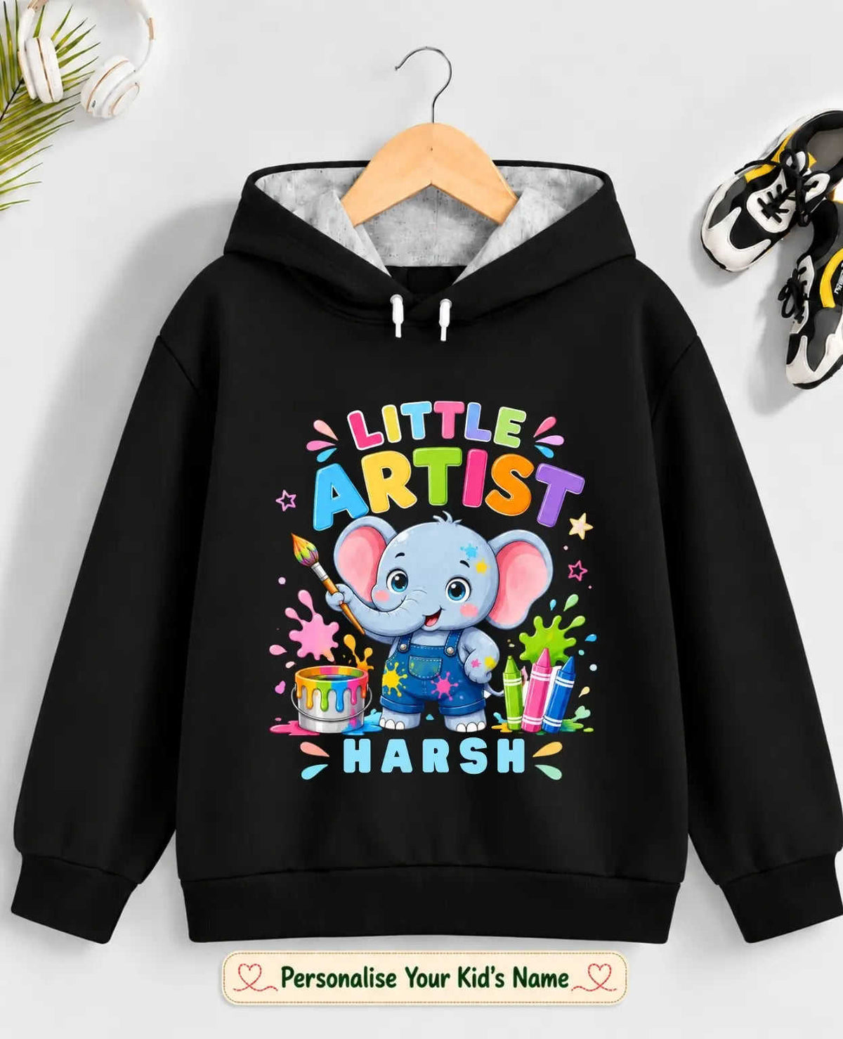 Little Artistian Kid Cotton Tshirt & Hoodie Swiftsoul