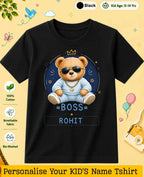 Little Boss Custom Kid Cotton Tshirt Swiftsoul