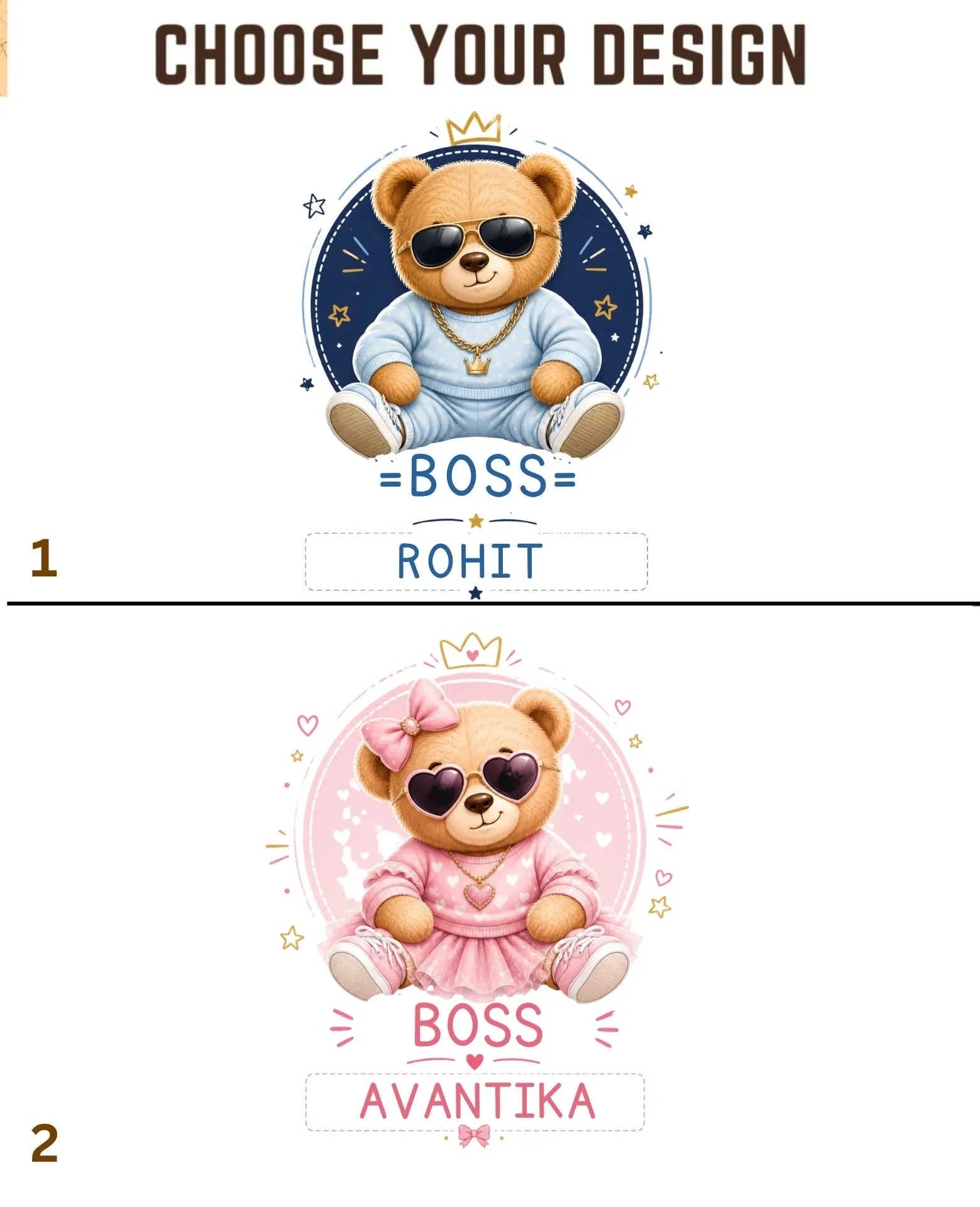 Little Boss Custom Kid Cotton Tshirt Swiftsoul