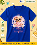 Little Boss Custom Kid Cotton Tshirt Swiftsoul