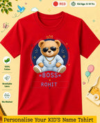 Little Boss Custom Kid Cotton Tshirt Swiftsoul