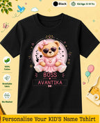 Little Boss Custom Kid Cotton Tshirt Swiftsoul