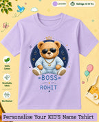 Little Boss Custom Kid Cotton Tshirt Swiftsoul