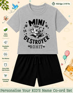 Little Mischief Makers Custom Kid Co-ord Set Swiftsoul