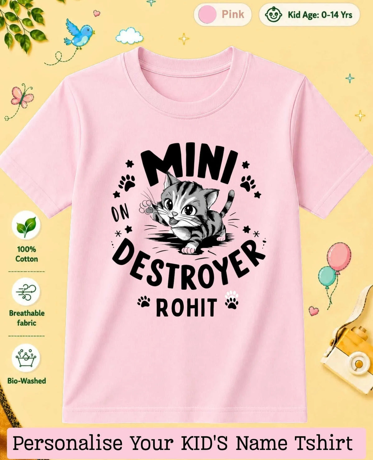 Little Mischief Makers Custom Kid Cotton Tshirt Swiftsoul