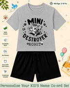 Little Mischief Makers Custom Kid's Co-ord Set Swiftsoul