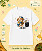 Little Musician Custom Kid Cotton Tee Swiftsoul