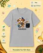 Little Musician Custom Kid Cotton Tee Swiftsoul