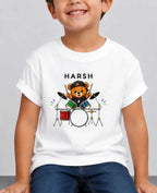 Little Musician Custom Kid Cotton Tee Swiftsoul