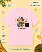 Little Musician Custom Kid Cotton Tee Swiftsoul