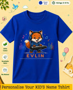 Little Musician Custom Kid Cotton Tshirt Swiftsoul