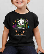Little Musician Custom Kid Cotton Tshirt Swiftsoul