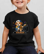 Little Musician Custom Kid Cotton Tshirt Swiftsoul