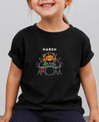 Little Musician Custom Kid Cotton Tshirt Swiftsoul