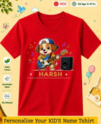 Little Musician Custom Kid Cotton Tshirt Swiftsoul