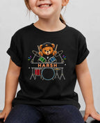 Little Musician Custom Kid Cotton Tshirt Swiftsoul