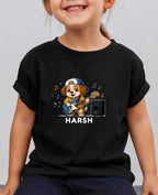 Little Musician Custom Kid Cotton Tshirt Swiftsoul