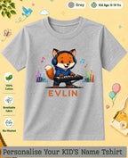Little Musician Custom Kid Cotton Tshirt Swiftsoul